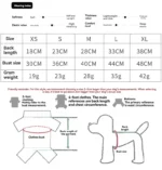 Spring and Summer Small Dog Clothes, Dog Straps, Thin, Breathable, Small and Medium-sized Dog Two Legged Pet Cat Clothes - Image 3