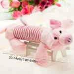 Pig Elephant Design Durable Interactive Dog Toy - Squeaky Chew Toy for Aggressive Chewers - Long-Lasting Pet Supplies - Image 4