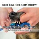 Silicone Soft Pet Finger Cuff Toothbrushes Dog Brush Bad Breath Tartar Teeth Care Tool Cat Cleaning Scrub Silicagel Pet Supplies - Image 4