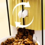 For Apartment 2PCS Automatic Pet Feeders Wall Mounted Cats Face Decoration PP Water Dispenser Set Easy Installation - Image 6