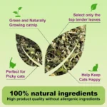 Cat Crack Catnip 100% Natural Safe & Non-Addictive Catnip Treats Used to Supplement Catnip Toys, Catnip Spray, & Cat Accessories - Image 2