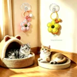 Natural Catnip Healthy Pet Cat Toy Wall Stick-on Ball Cats Teeth Cleaning Catnip Ball Toys Cat Snacks Kitten Cat Catnip Toy - Image 3