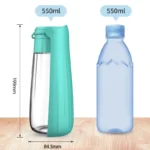 550ML Dog Water Bottle Portable Foldable Dogs Water Dispenser for Outdoor Walking Hiking Leak Proof Puppy Water Cup Pet Supplies - Image 6