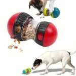 Interactive dog snack dispenser toy, suitable for all types of slow feeders, plastic pet toys, bringing fun and healthy eating - Image 5