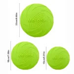 Dog Toys Silicone Flying Disc Fashion Multicolor Resistant Chew Toys Puppy Outdoor Game Trainning Interactive Supplies - Image 5