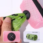 Dog Poop Pickup Bag Holder Pet Waste Bag Dispenser for Dog Pooper Cleaning Tool - Image 3
