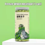 Cat grass freeze-dried meat square particles cat snacks ready-to-eat hair removal hair ball tablets into kitten food - Image 6