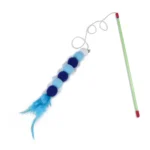 1 PCs New Elastic String Imitated Furs Bug Funny Cat Stick Suitable for Cats - Image 6