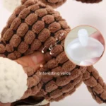 New Plush Squeaky Puppy Chew Toys Interactive Teething Training Dog Toys for Small Dogs Cute Donkey Design - Image 3