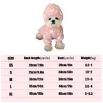 Small Dog Four-legged Clothes Anti Mosquito Breathable Mesh Dog Jumpsuit with Hood Puppy Cover Outfit for Small Puppy - Image 6