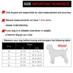 3pcs Dog Diapers Male Reusable Physiological Pants for Small Medium Dogs Anti-Side Breathable Puppy Cloth Nappies Pet Shorts - Image 6