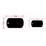 Wholesale 100Pcs Dog ID Tags Customized Custom Engraved Dogs Pet Name Phone Aluminum Round Military Identity Plate Personalized - Image 3