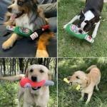 1 Pc Dog Sound-Making Toy Soft Plush Chew Toy Beer Bottle Suitable For Interaction Between Medium-Sized Small Dogs