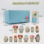 New Sonny Angel & Mofusand Blind Box Hippers Mini Figure Shark Cat Action Figure Toys For Fans Children Gift Random Style
