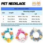 Dogs Cats Pet Accessories Collars Drool Bibs Cute Decorations Flowers Animal Styles Animal Items Cat Accessories - Image 6