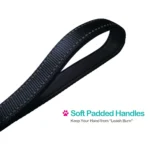 Short Dog Leash - Traffic Padded Handle - Heavy Duty - Short Nylon Dog Lead for Training Control - Reflective Threads Pet Leashe - Image 4