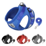 Pet Cat Leash Set, Adjustable Reflective Anti-Escape Pet Harness Vest, Small Dog Collar, Puppy Cat Pet Supplies - Image 3