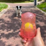 Pet Dog Chew Toy Outdoor Pet Puppy Bite Resistant Molar Floating Rubber Tennies Bear Squeaky Toy Dog Squeaky Toy Accessories - Image 3