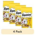 4 pack Tasty Chicken Flavor Dry Cat Food, 3.15 Lb Bag