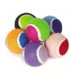 1/2pc Hard Ball Pet Biting Ball Training for Grinding Teeth Tennis Suitable for Pets to Play with Small Dogs Pet Supplies TMZ - Image 3