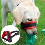 Adjustable Dog Muzzle Prevent Biting and Barking Safety Breathable Pet Muzzle Anti-Bite & Bark Control With Secure Fit Design - Image 2