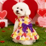 Dog Wedding Dress Princess Puppy Skirt Pet Clothes for Small Medium Dogs Cat Teddy Chihuahua Spring Summer Autumn Party Outfit - Image 4