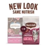 High protein beef potato and peas dry dog food with venison lamb 12 lb bag - Image 2
