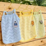 Spring and Summer Small Dog Clothes, Dog Straps, Thin, Breathable, Small and Medium-sized Dog Two Legged Pet Cat Clothes - Image 4