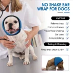 Noise Reduction Dog Ear Covers Anti-Noise Hearing Protection Pet Ear Muffs Shock Proof Adjustable Pet Headcover Rainy Day - Image 2