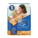 Purina Complete High Protein Dry Cat Food with Real Chicken, 15 lb Bag
