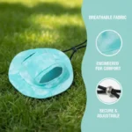 Pets Hat With Ear Holes Adjustable Baseball Cap For Medium Small Dogs Summer Dye Cats Sun Cap Pet Outdoor Hat Pet Supplies