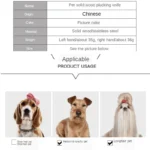 2PCS Pet Hair Removal Knife Dog Comb Beauty Tool Wooden Handle Peeling Knife Pet Hair Removal Device Cleaning Tool Pet Supplies - Image 3