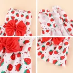 Puppy Skirt Spring Summer Dog Princess Dress Pet Skirt Cute Dog Dress Bow Lace for Small Medium Puppy Poodle Chihuahua Dog Cloth - Image 5
