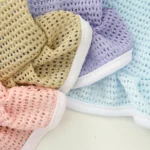 Pet Dress Mesh Breathable Cool Strap Skirt Solid Color Simple Cat and Dog Skirt - Image 2
