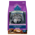 Wilderness Natural High-Protein Small-Bite Dry Food for Adult Dogs with Chicken Formula 28-lb Bag