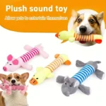 Pig Elephant Design Durable Interactive Dog Toy - Squeaky Chew Toy for Aggressive Chewers - Long-Lasting Pet Supplies