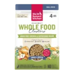 Human Grade Dry Dog Food for Small Breeds Whole Food Clusters Grain Free Chicken Recipe 4 lb