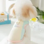 Dog Summer Vest Girls Dog Costume Fashion Dog Cooling Clothes Chihuahua Bichon Yorkie Puppy T Shirts New Mesh Sunscreen Clothing - Image 2