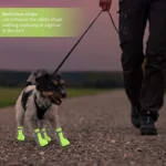 Pet Dog Shoes Breathable Waterproof Outdoor Walking Net Soft Summer Pet Shoes Night Safe Reflective Boots for Small Medium Dogs - Image 6