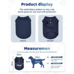 New Pet Dog Polo Shirt Dog Cool Clothes Soft Breathable Yorkie Chihuahua Puppy Clothes Dog Vest For Small Medium Dogs Costumes - Image 4
