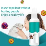 100ml Pet Expel Fleas Lice Treatments Spray Quick And Handy Fleas Ticks Expellent For Dogs Cats Pet Health Supplies - Image 2