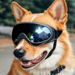 Dog Sunglasses Soft Adjustable UV Protection Pet Goggles Easy Wear Puppy Glasses For Medium Big Breed Outdoor Riding Driving - Image 3