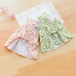 Summer Cotton Sphynx Cat Suspender Skirt Love Flower Pet Princess Dresses for Cats Gotas Katten Kedi Dog Dress mascotas Clothes - Image 8