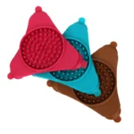 Pet Licking Mat Slow Feeder with Suction Cup for Dogs Cats Anti-Choke Slow Food Pad Boredom Relief Anxiety Calming Pet