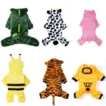 Pet Dog Clothes Soft Warm Fleece Dogs Jumpsuits Pet Clothing for Small Dogs Puppy Cats Hoodies Chihuahua Yorkshire Costume Coats - Image 2