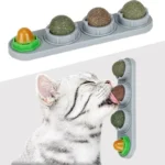 Natural Catnip Toys Silvervine Balls Teeth Cleaning Dental Wall Treats Extra Cat Energy Ball Edible Cat Lick Healthy Kitten Chew - Image 6
