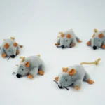 Plush Cat Toy Mouse Realistic Moving Tail with Sound Interactive Kitten Toys for Indoor Cats Hunting Game Play Pet Supplies - Image 3