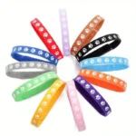 12pcs Pet Classification Collar Puppy Kitten Identification Footprint Collar Newborn Puppy Cat Birth Milk Dog Necklace Pet