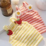 Fashion Dog Vest Suspender Dog Vest Chihuahua Bichon Breathable Thin Shirt Puppy Cat Casual Shirt Summer Pet Costume - Image 5