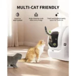 PuraMax 2 Automatic Self-Cleaning Cat Litter Box, App Control Automatic Litter Box with Safety Sensors, Odor Free &, Customized - Image 6